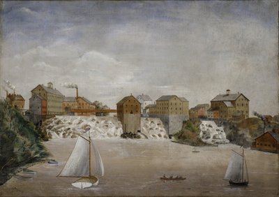 Falls of Vergennes by S. H. Washburn